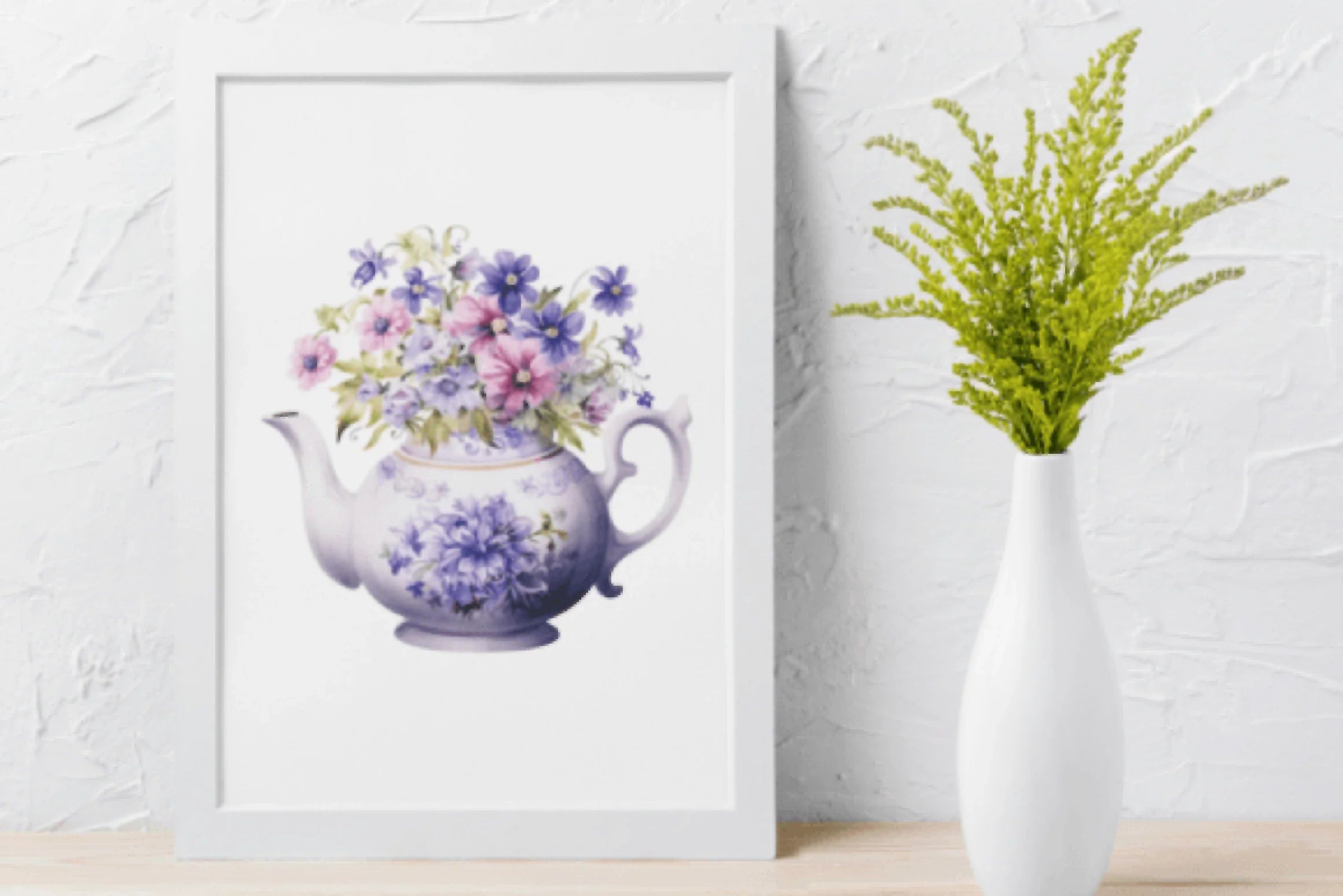 Floral Spring Teapot Clipart Bundle - CraftNest - Digital Crafting and Art