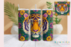 Floral Tiger Tumbler Wrap Bundle