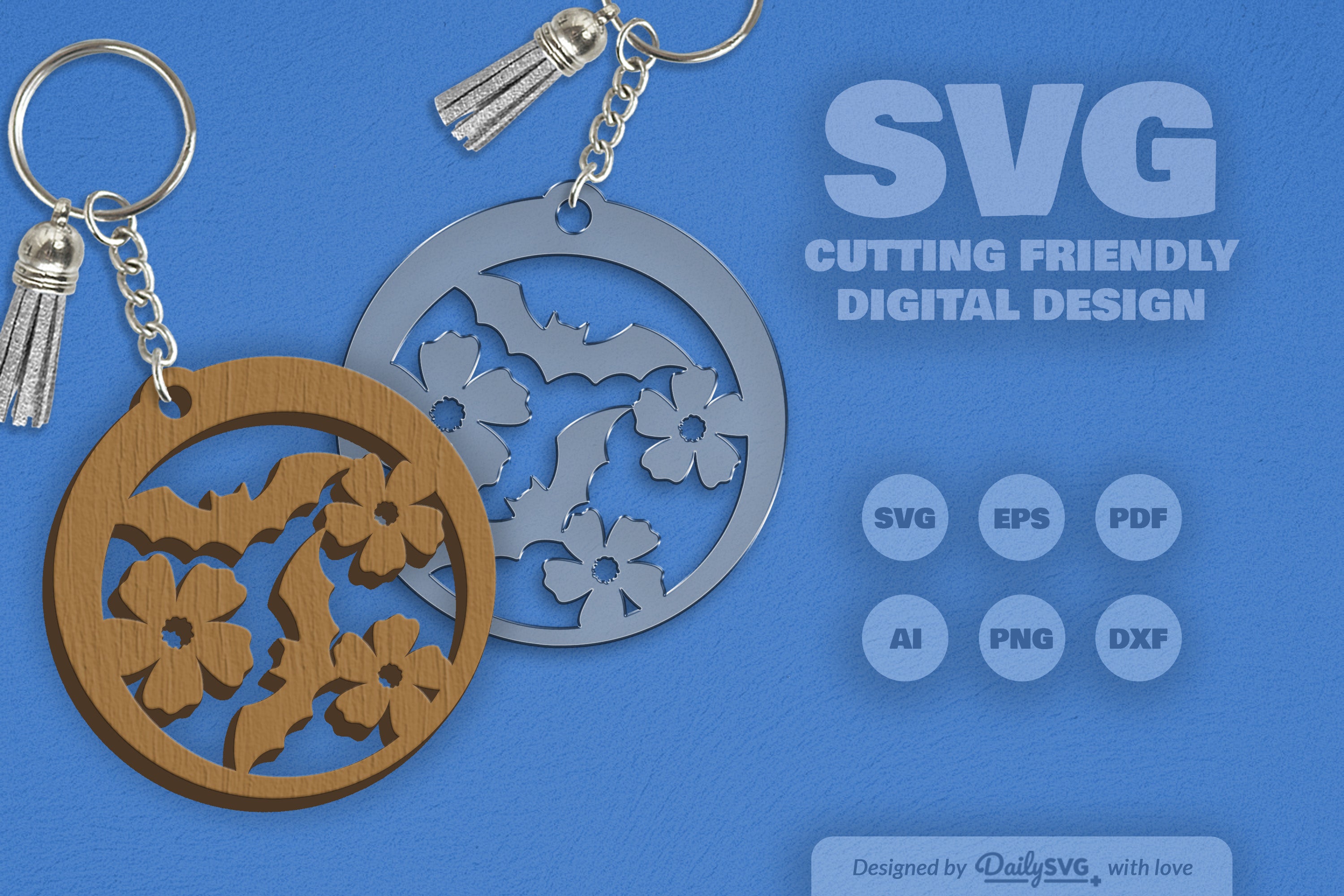 Floral Bats Halloween SVG Bundle 10