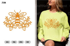 Floral Bee Nature SVG Bundle - CraftNest - Digital Crafting and Art