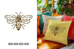 Floral Bee Spring SVG Bundle - CraftNest - Digital Crafting and Art