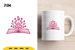 Floral Book SVG Bundle - CraftNest - Digital Crafting and Art