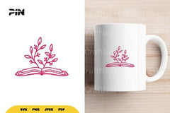 Floral Book SVG Bundle - CraftNest - Digital Crafting and Art