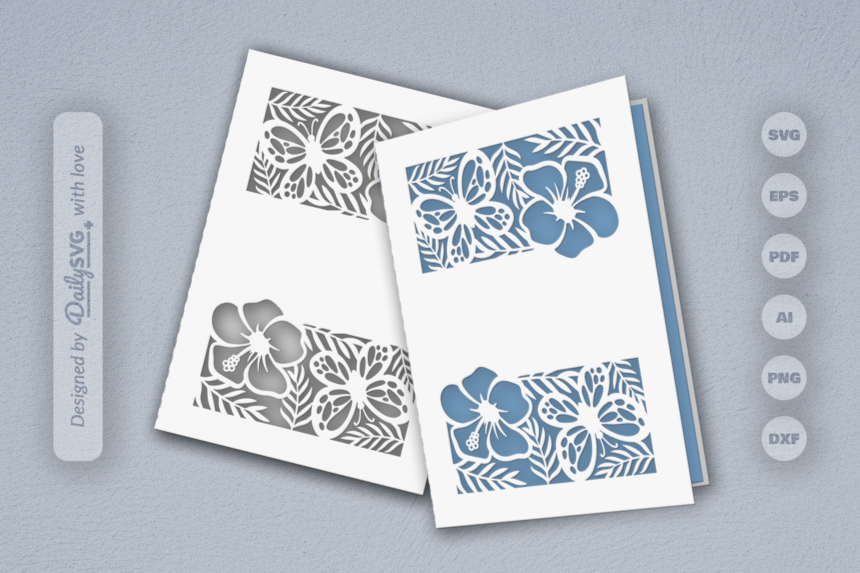 Floral Butterfly SVG Bundle 4