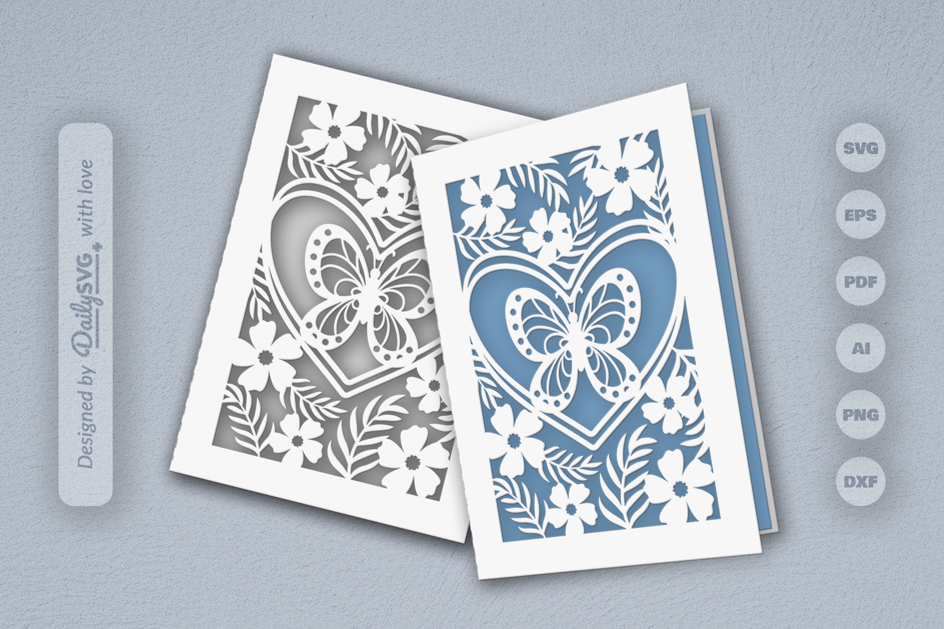 Floral Butterfly SVG Bundle 2