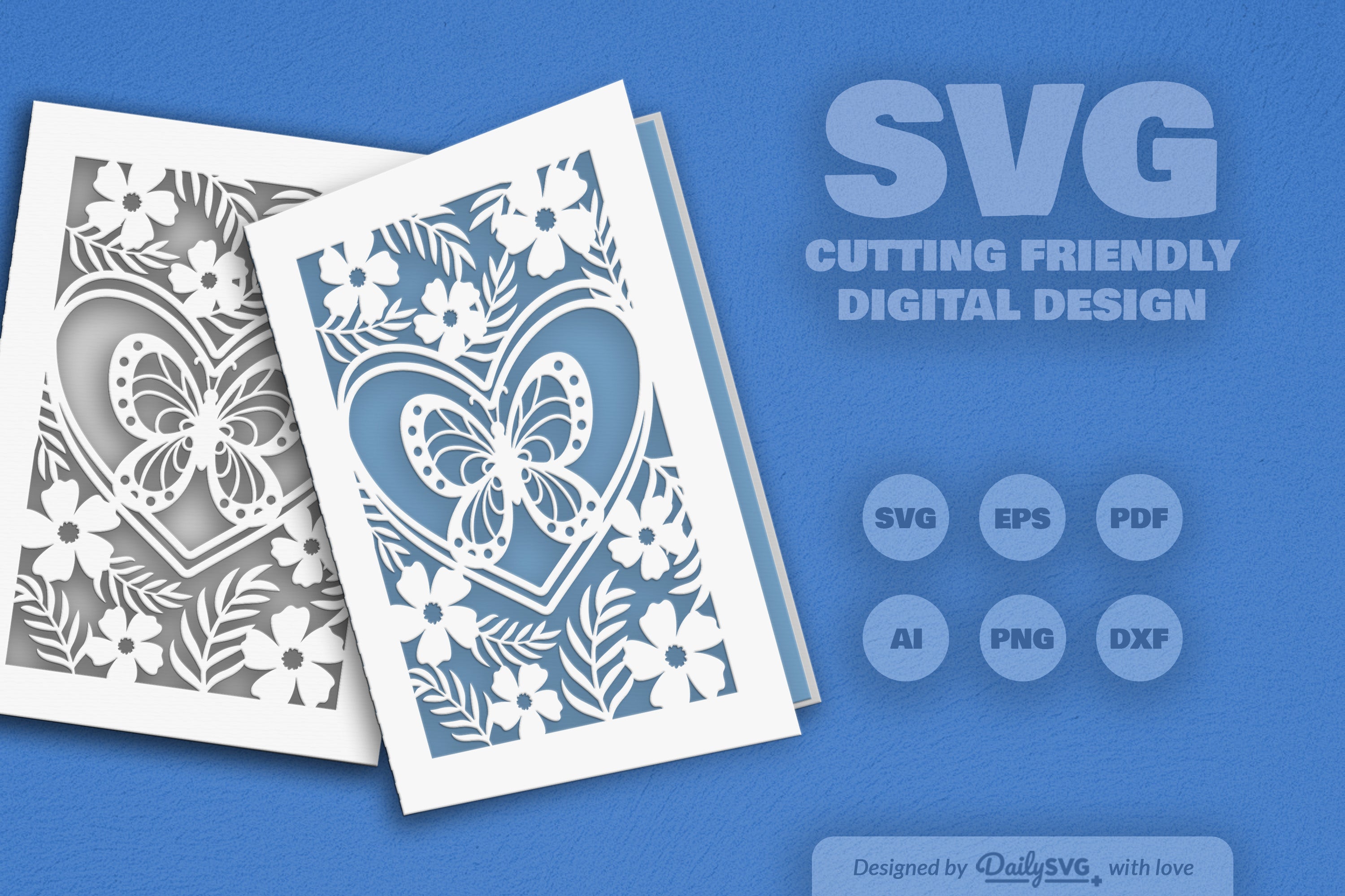 Floral Butterfly SVG Bundle 2