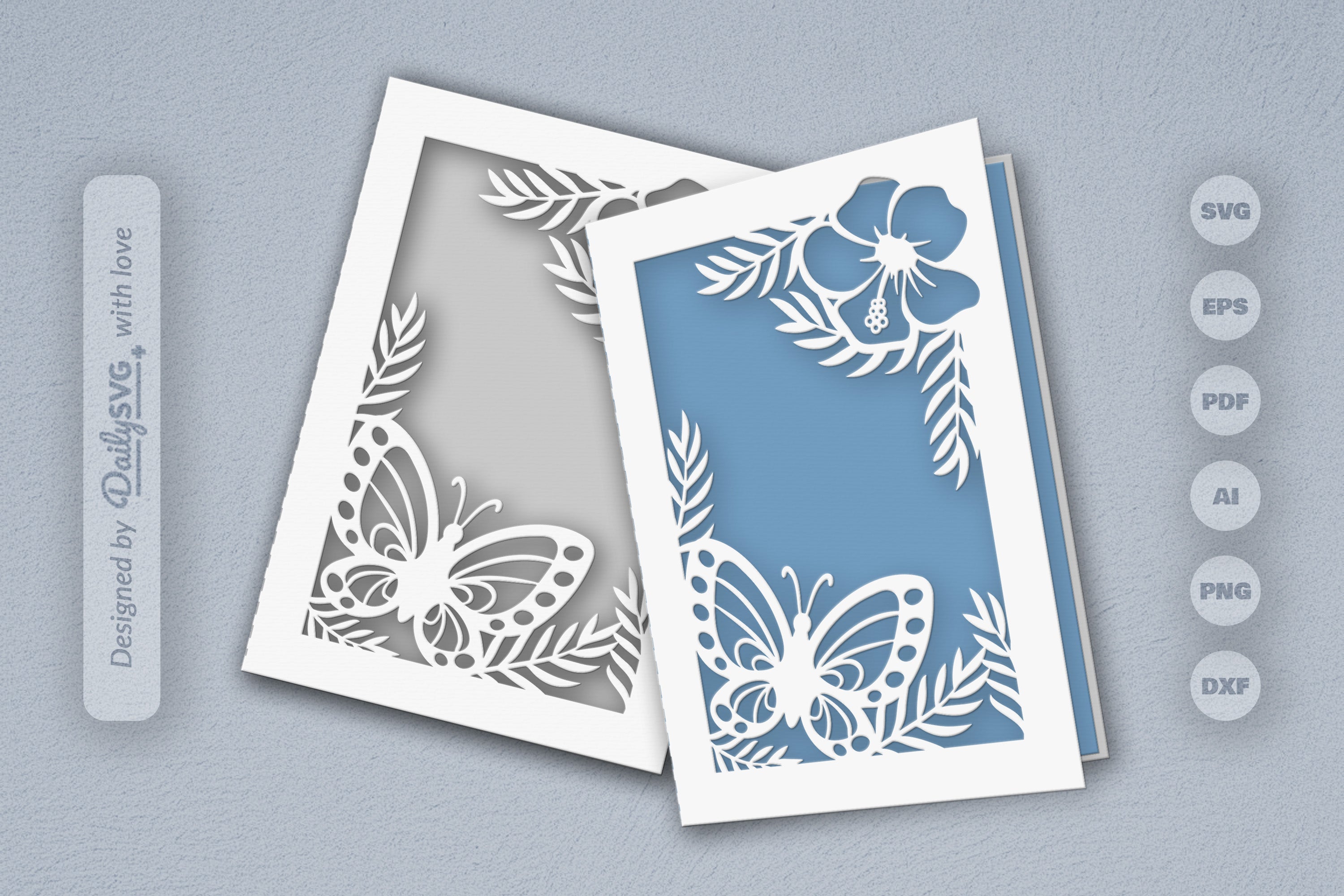 Floral Butterfly SVG Bundle 6