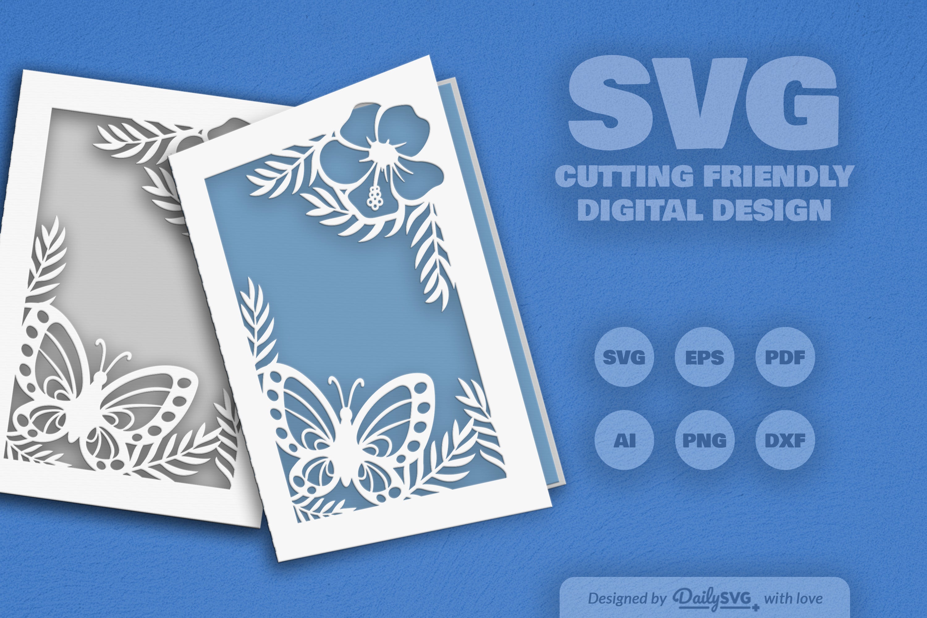 Floral Butterfly SVG Bundle 6
