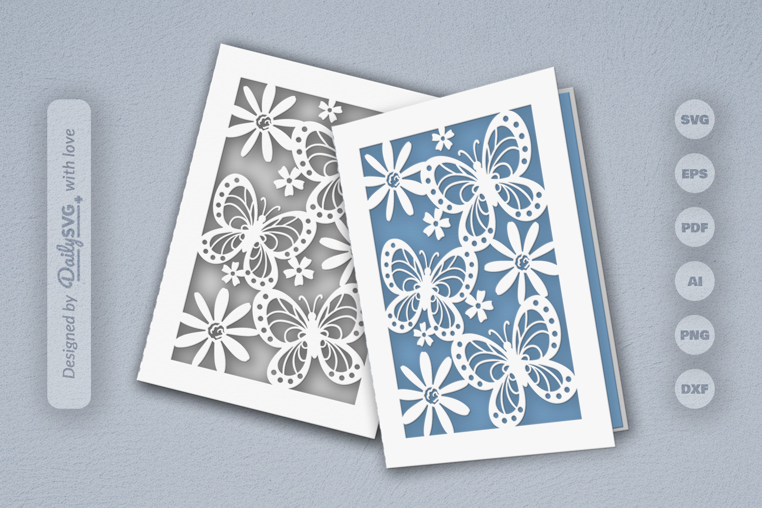 Floral Butterfly SVG Bundle 8