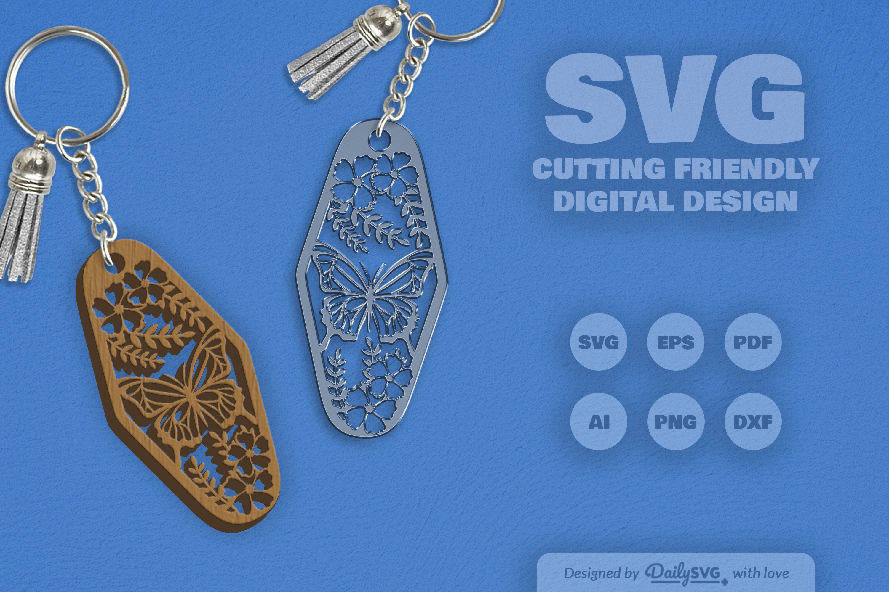 Floral Butterfly Motel SVG Bundle 5