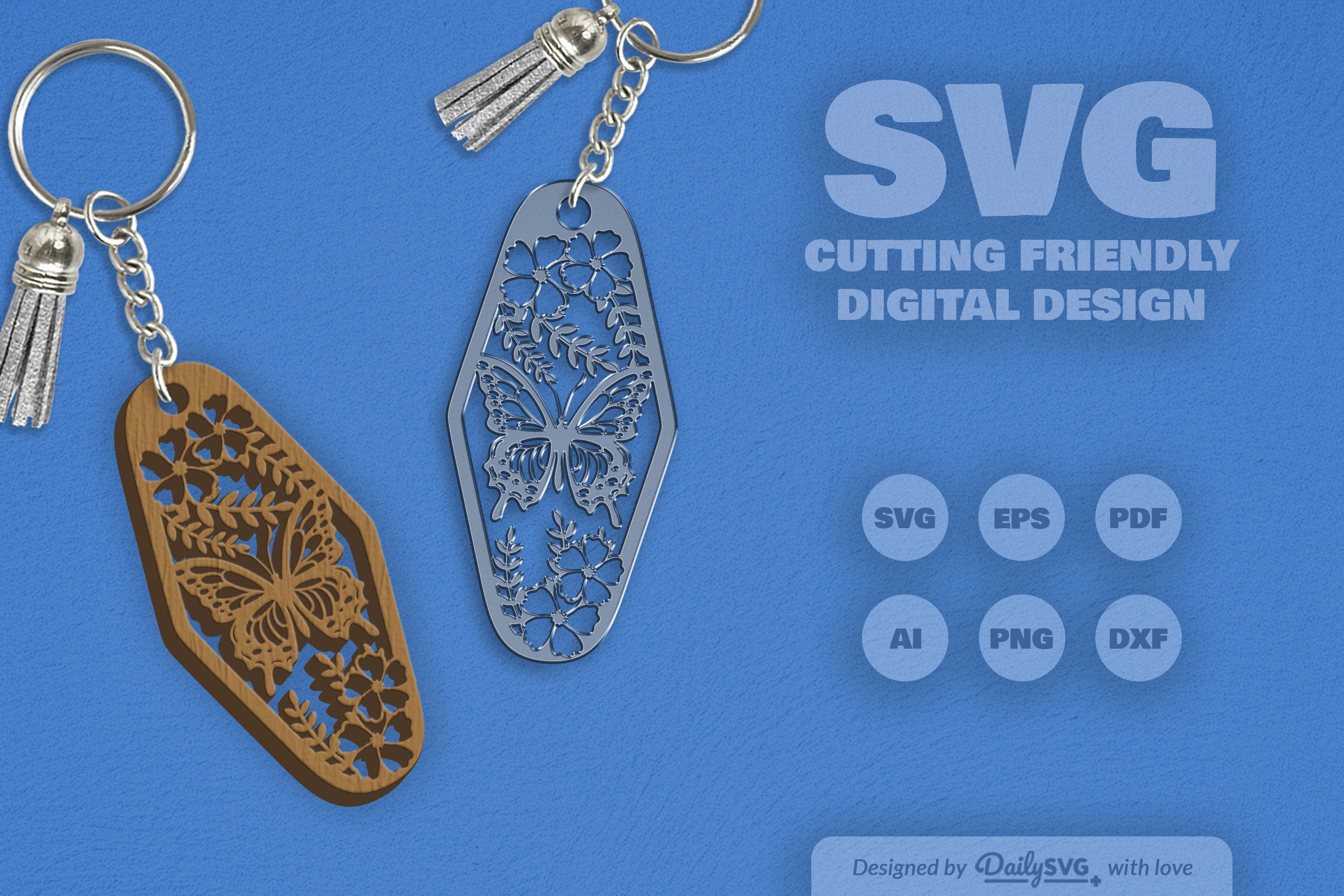 Floral Butterfly Motel SVG Bundle 7