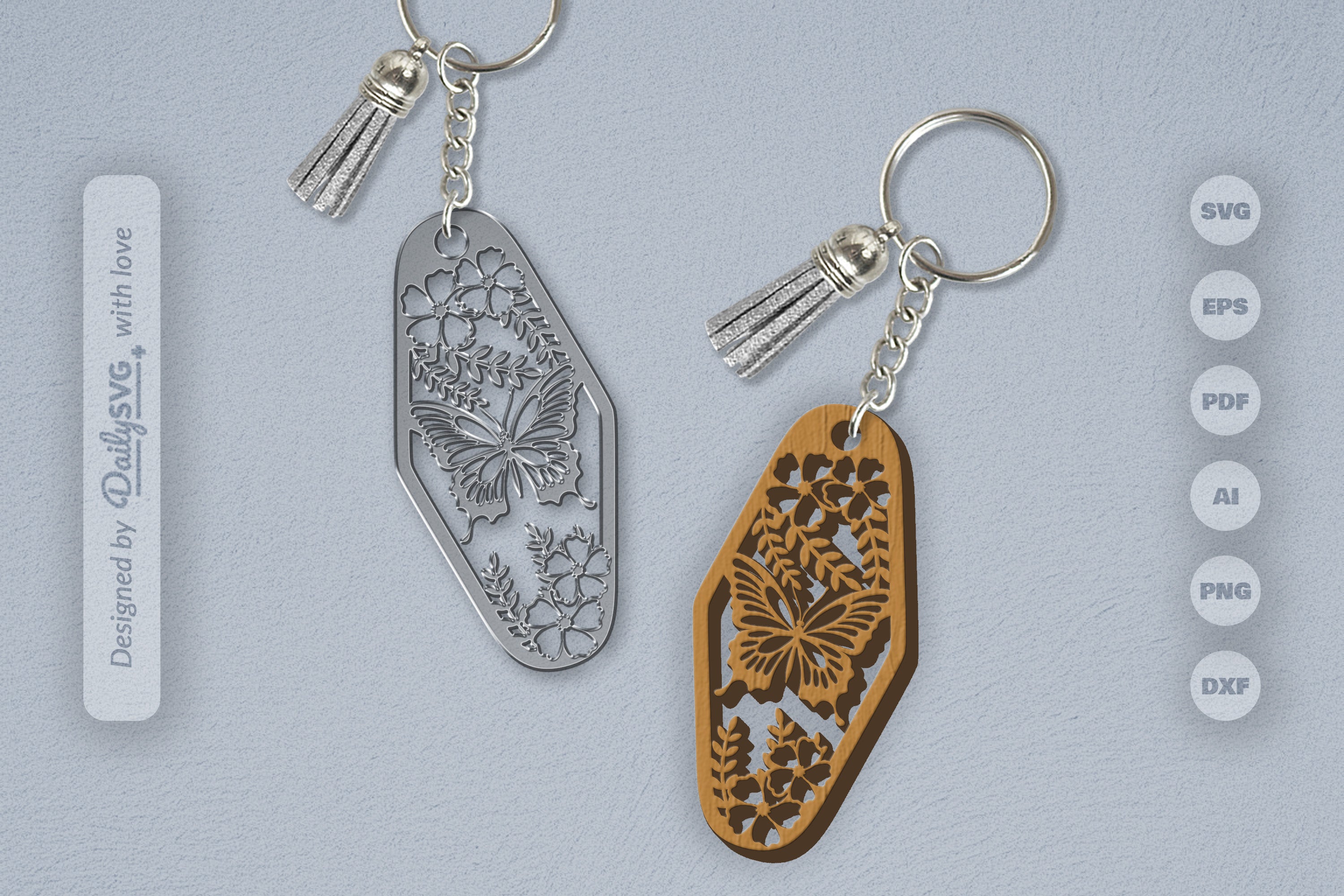 Floral Butterfly Motel SVG Bundle 13