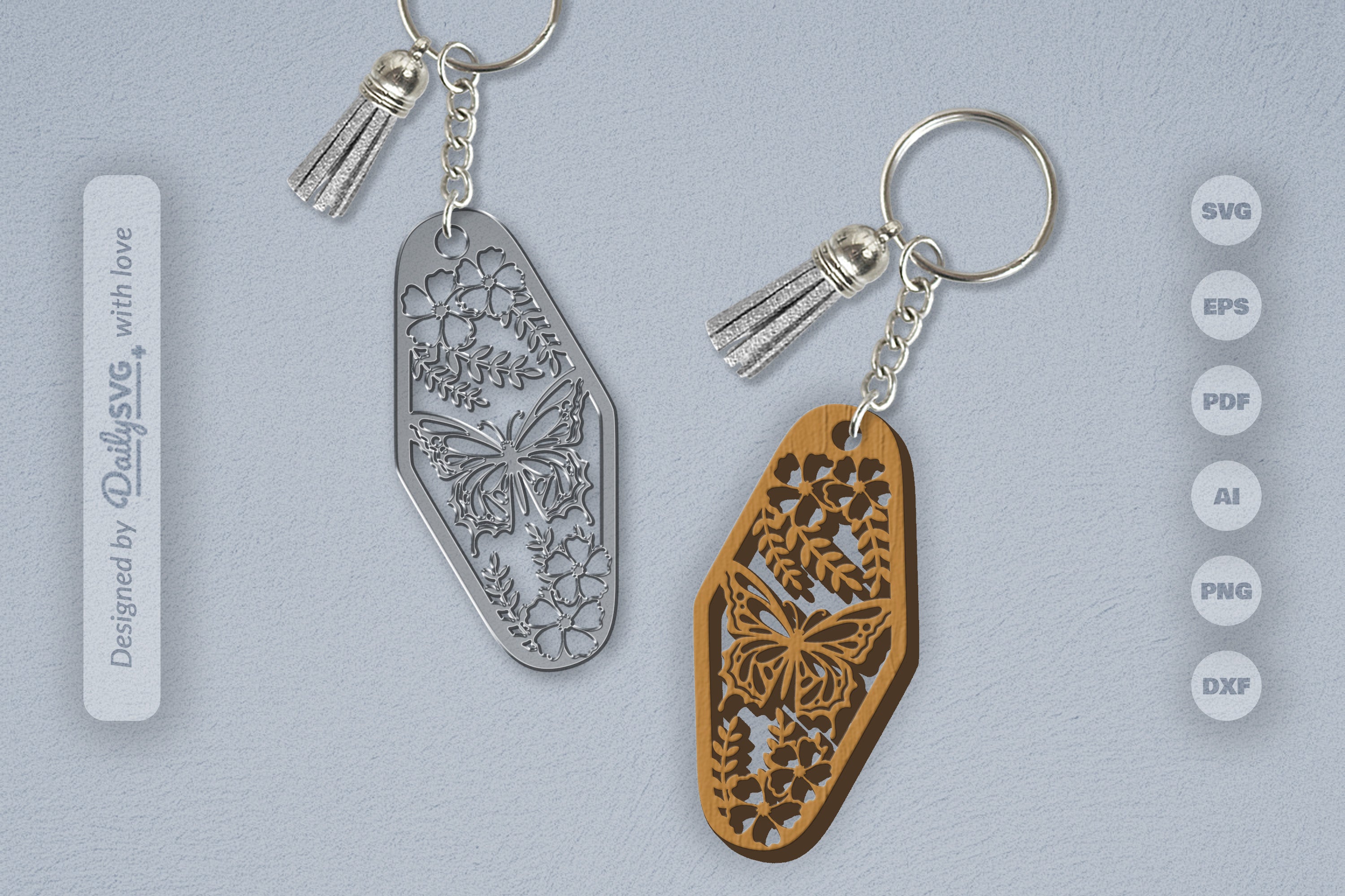 Floral Butterfly Motel SVG Bundle 15