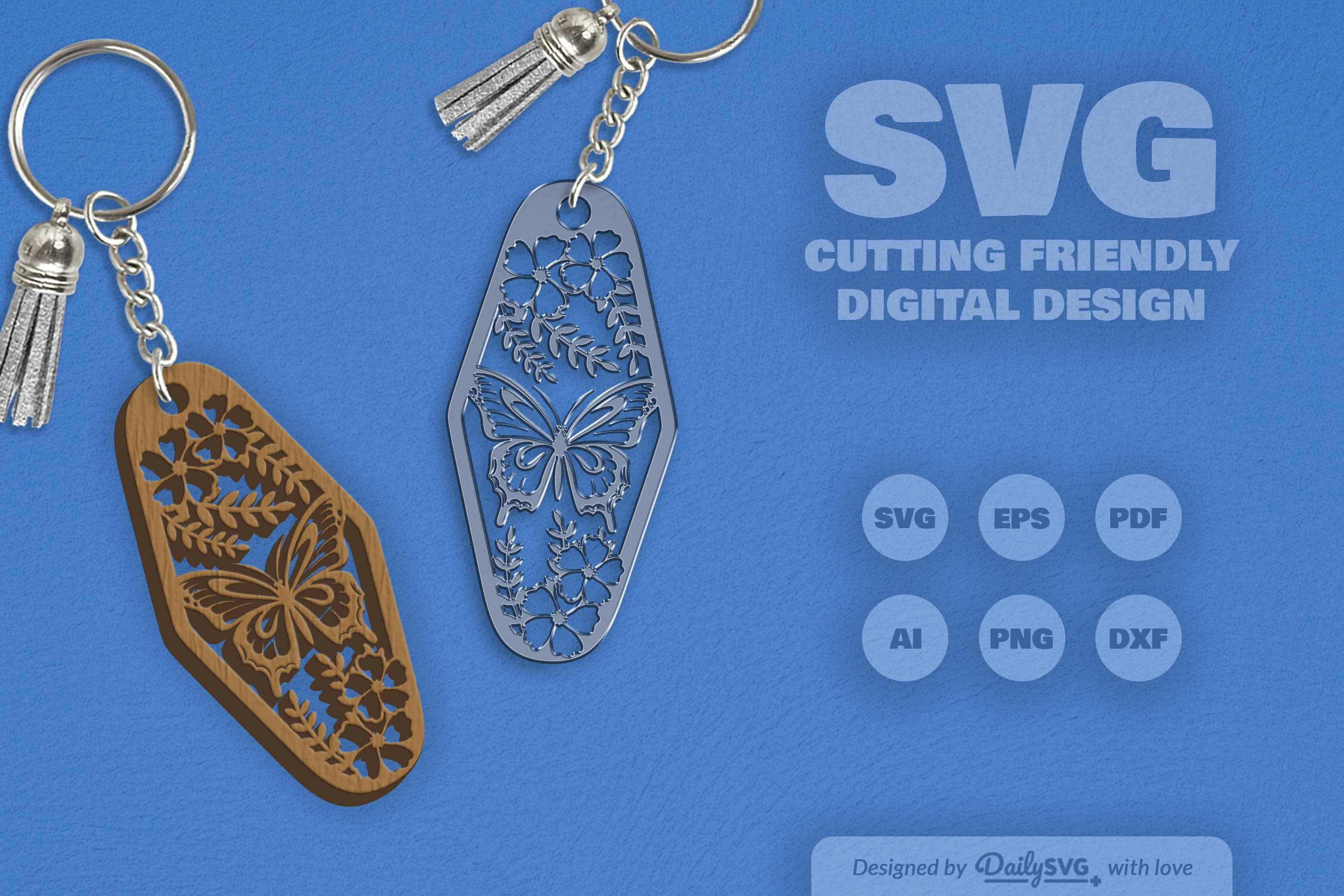 Floral Butterfly Motel SVG Bundle 14