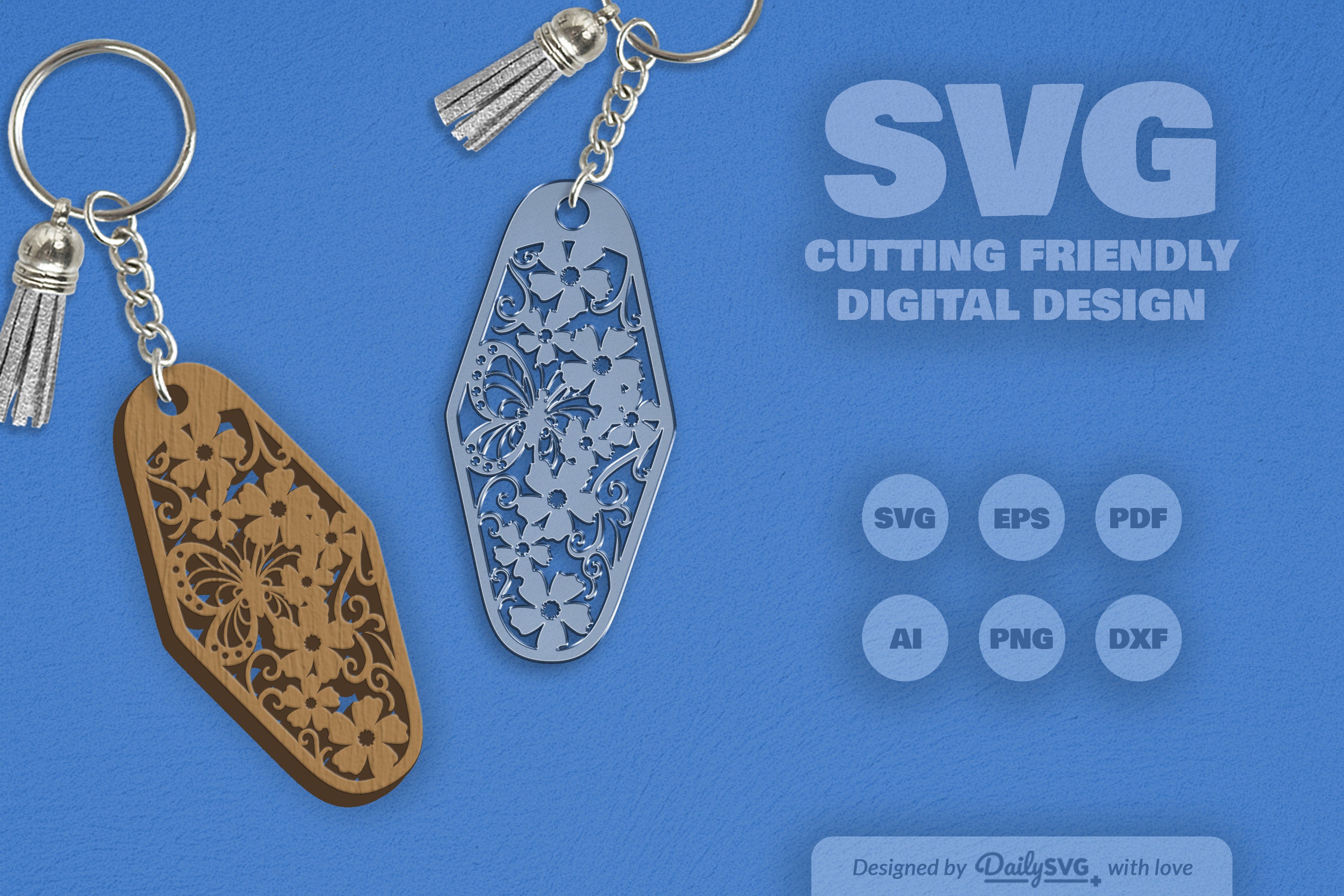 Floral Butterfly Motel SVG Bundle 18