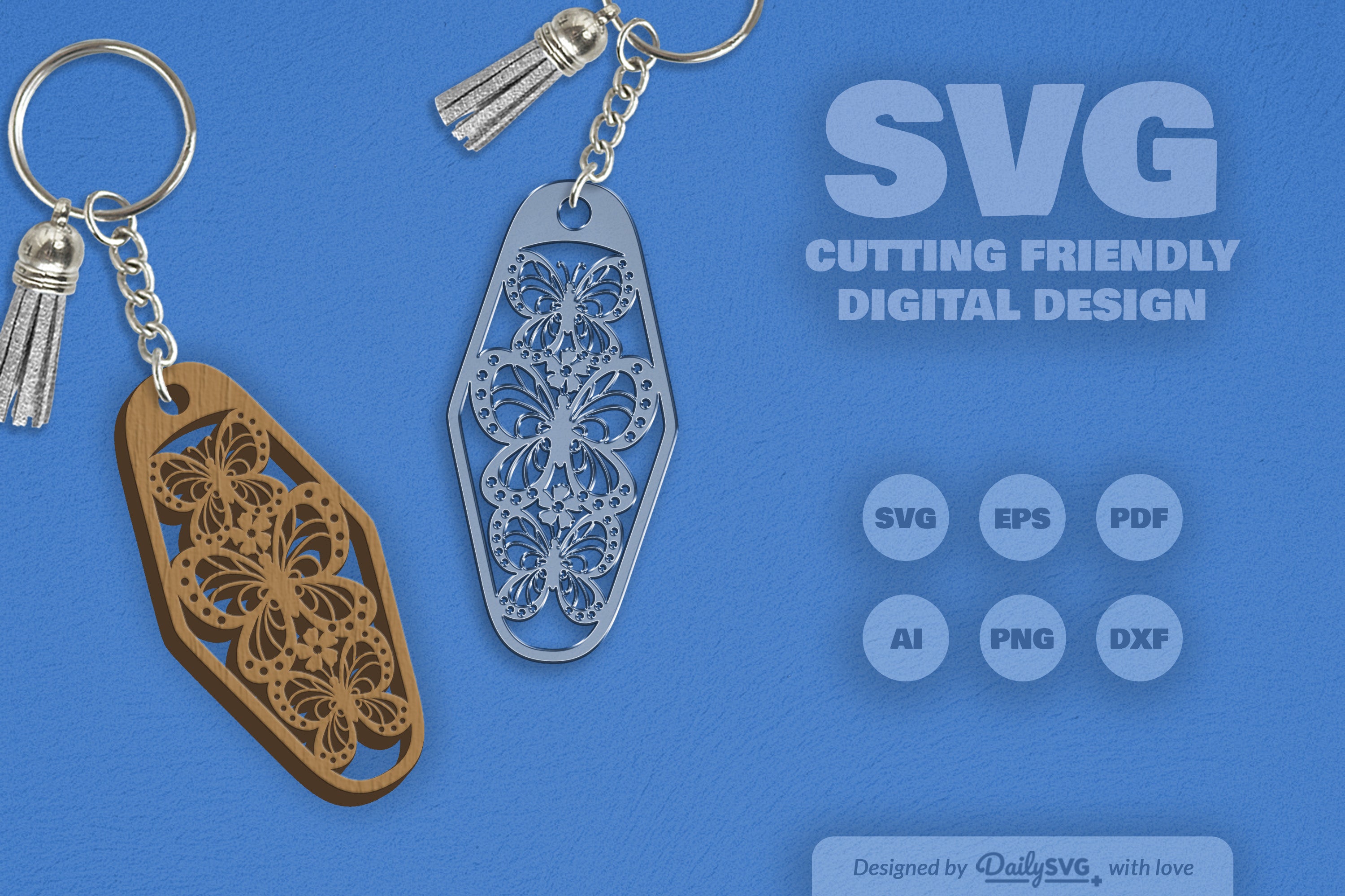 Floral Butterfly Motel SVG Bundle 3