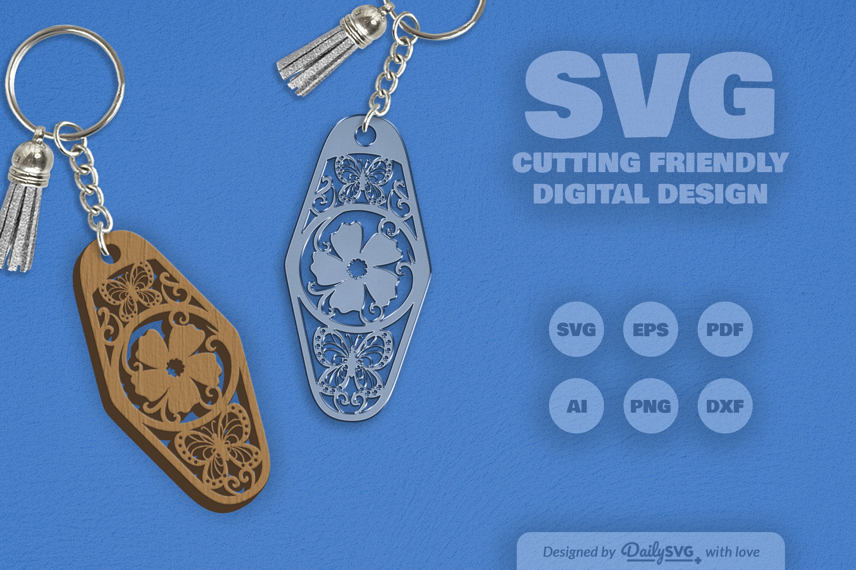 Floral Butterfly Motel SVG Bundle 9