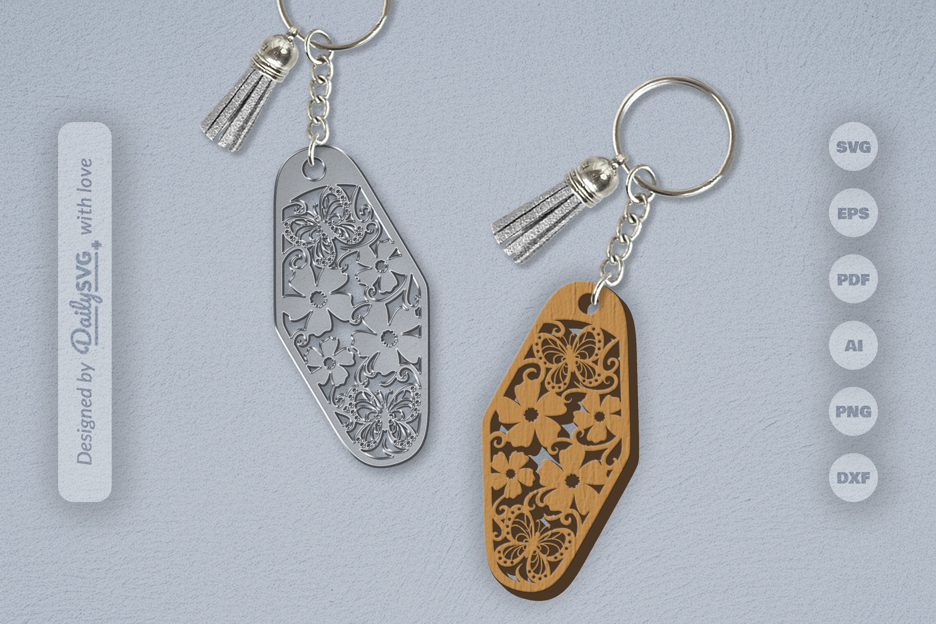 Floral Butterfly Motel SVG Bundle 8