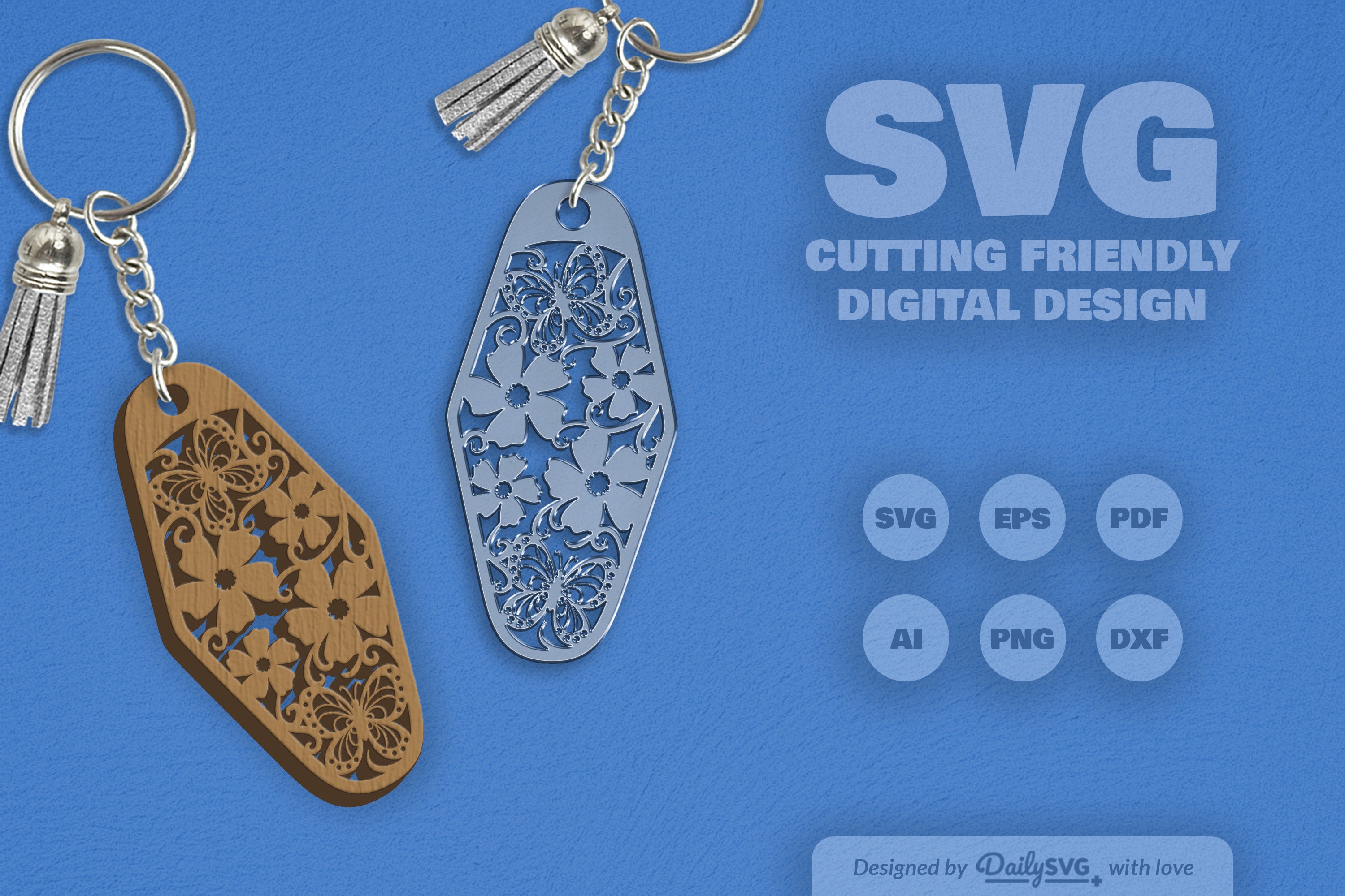 Floral Butterfly Motel SVG Bundle 8