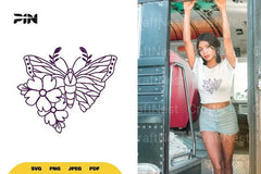 Floral Butterfly SVG Bundle - CraftNest - Digital Crafting and Art