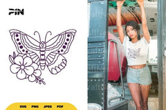 Floral Butterfly SVG Bundle - CraftNest - Digital Crafting and Art