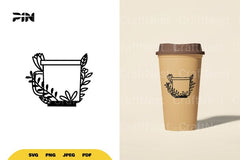 Floral Coffee SVG Bundle - CraftNest - Digital Crafting and Art