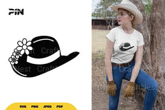 Floral Cowboy Hat SVG Bundle - CraftNest - Digital Crafting and Art