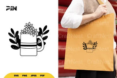 Floral Cup SVG Bundle - CraftNest - Digital Crafting and Art