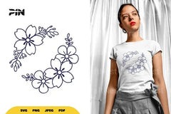 Floral Frame SVG Bundle - CraftNest - Digital Crafting and Art