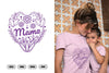 Floral Heart Mama Mother's Day SVG Bundle