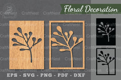 Floral Laser Cut Decoration Clipart Bundle - CraftNest - Digital Crafting and Art