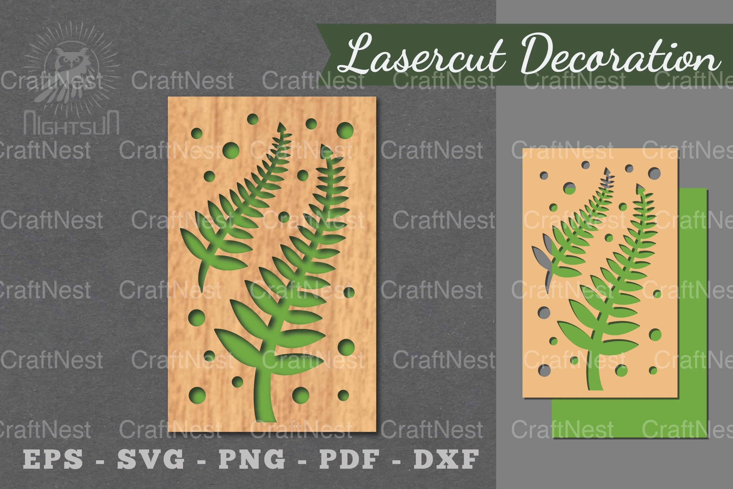 Floral Laser Cut Wall Decor Clipart Bundle - CraftNest - Digital Crafting and Art