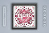 Floral Mom 3D Papercut Shadow Box SVG Bundle