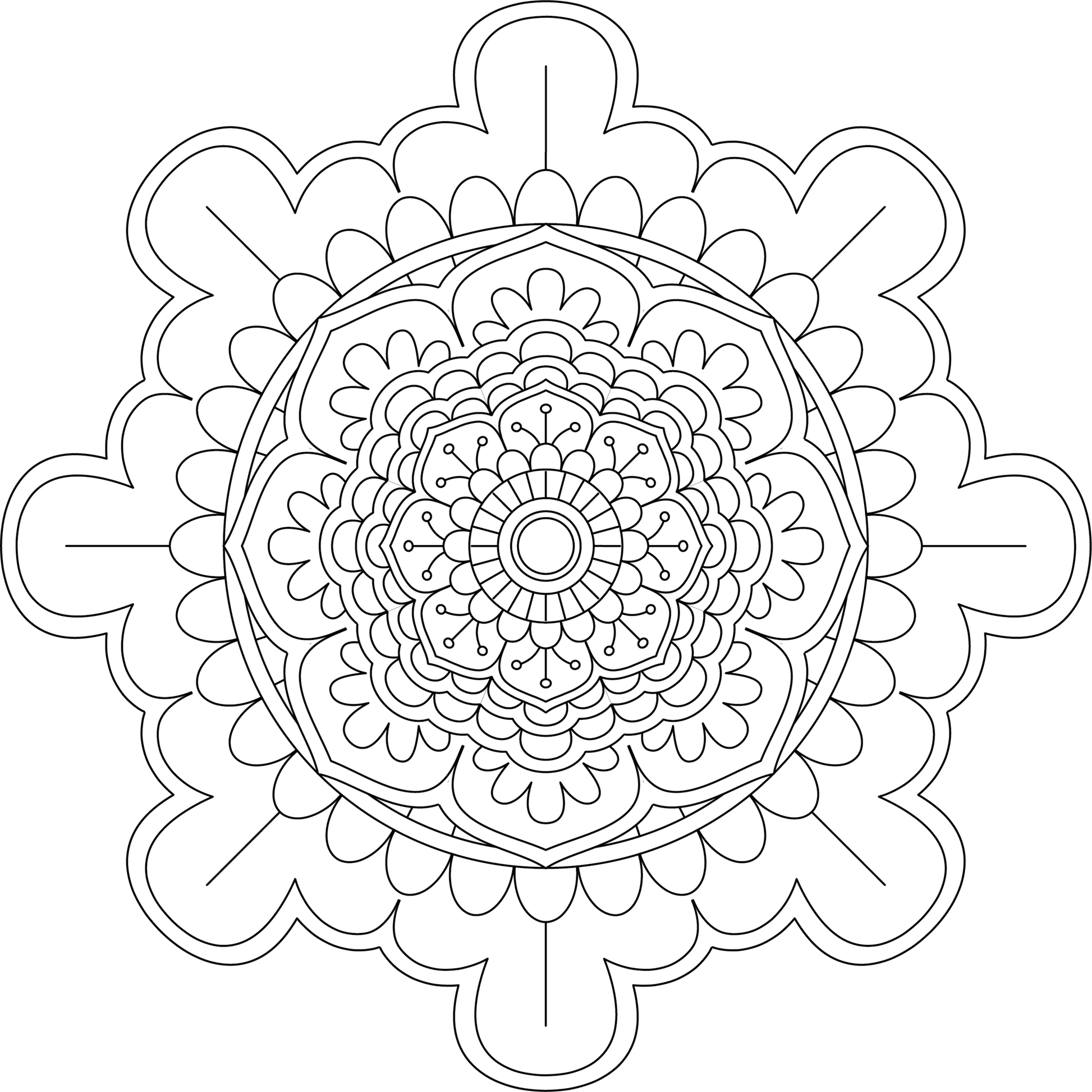 Colorist Heaven Mandala Coloring Book - CraftNest - Digital Crafting and Art