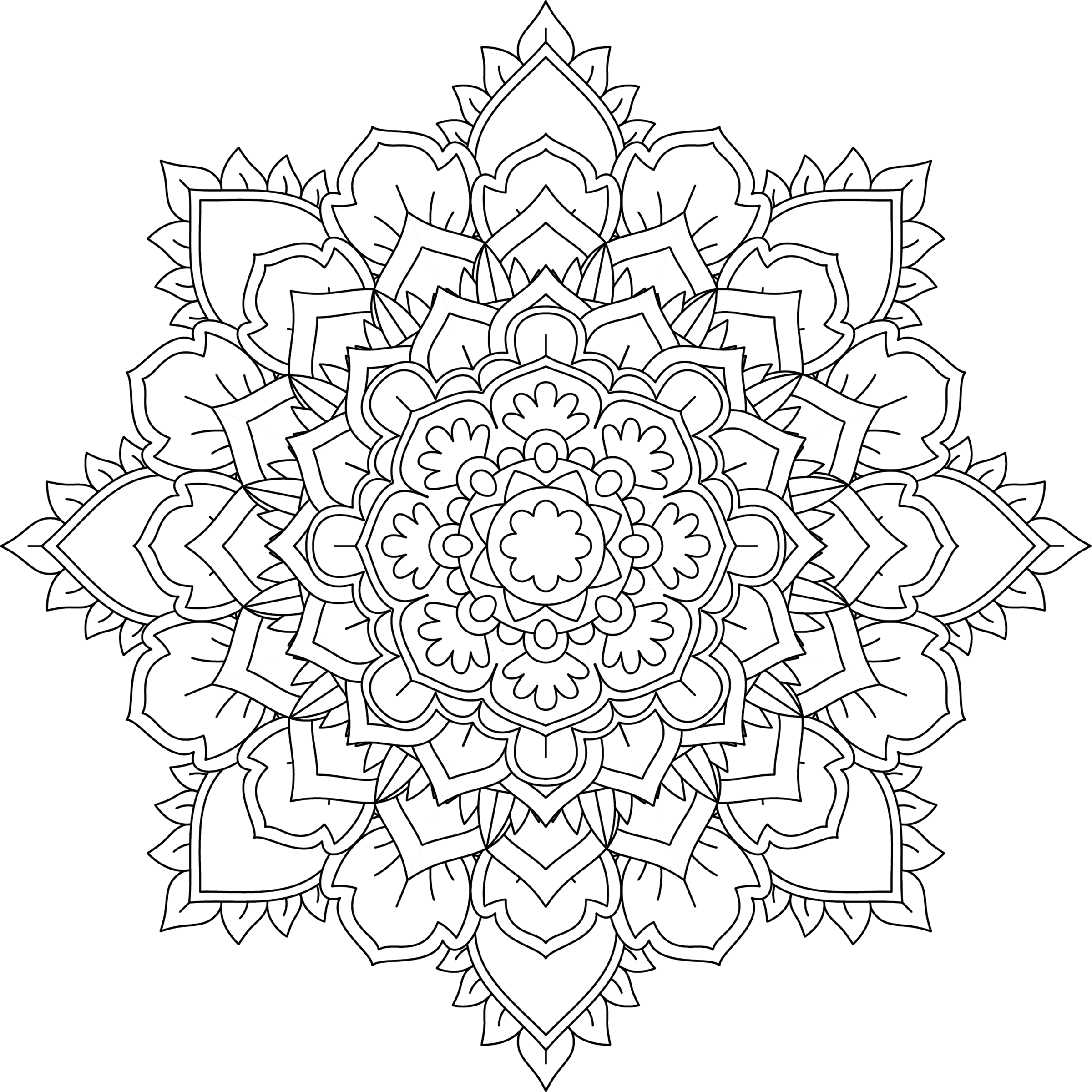 Colorist Heaven Mandala Coloring Book - CraftNest - Digital Crafting and Art