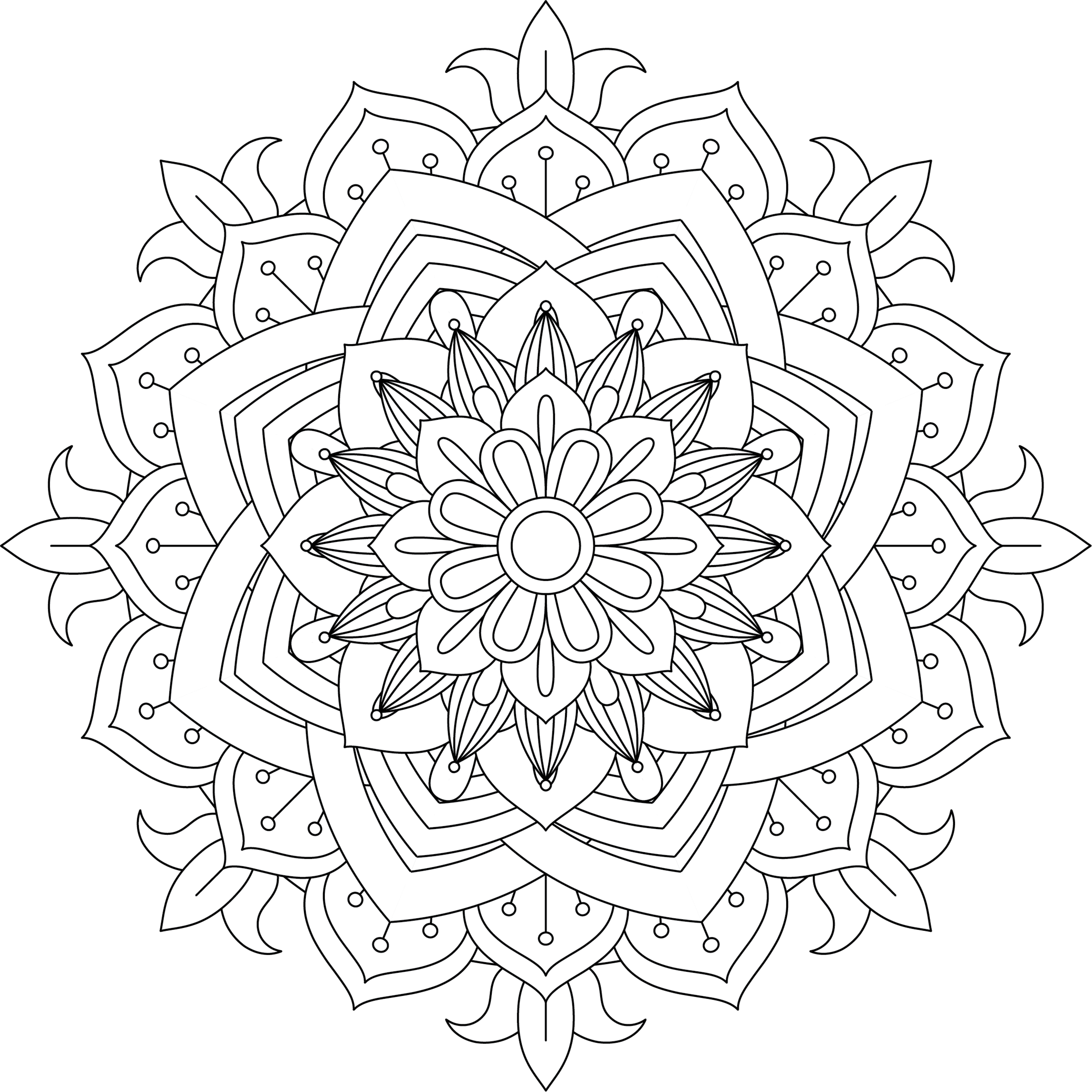 Colorist Heaven Mandala Coloring Book - CraftNest - Digital Crafting and Art