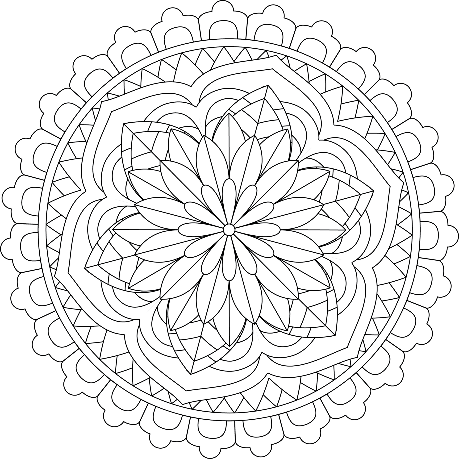 Colorist Heaven Mandala Coloring Book - CraftNest - Digital Crafting and Art