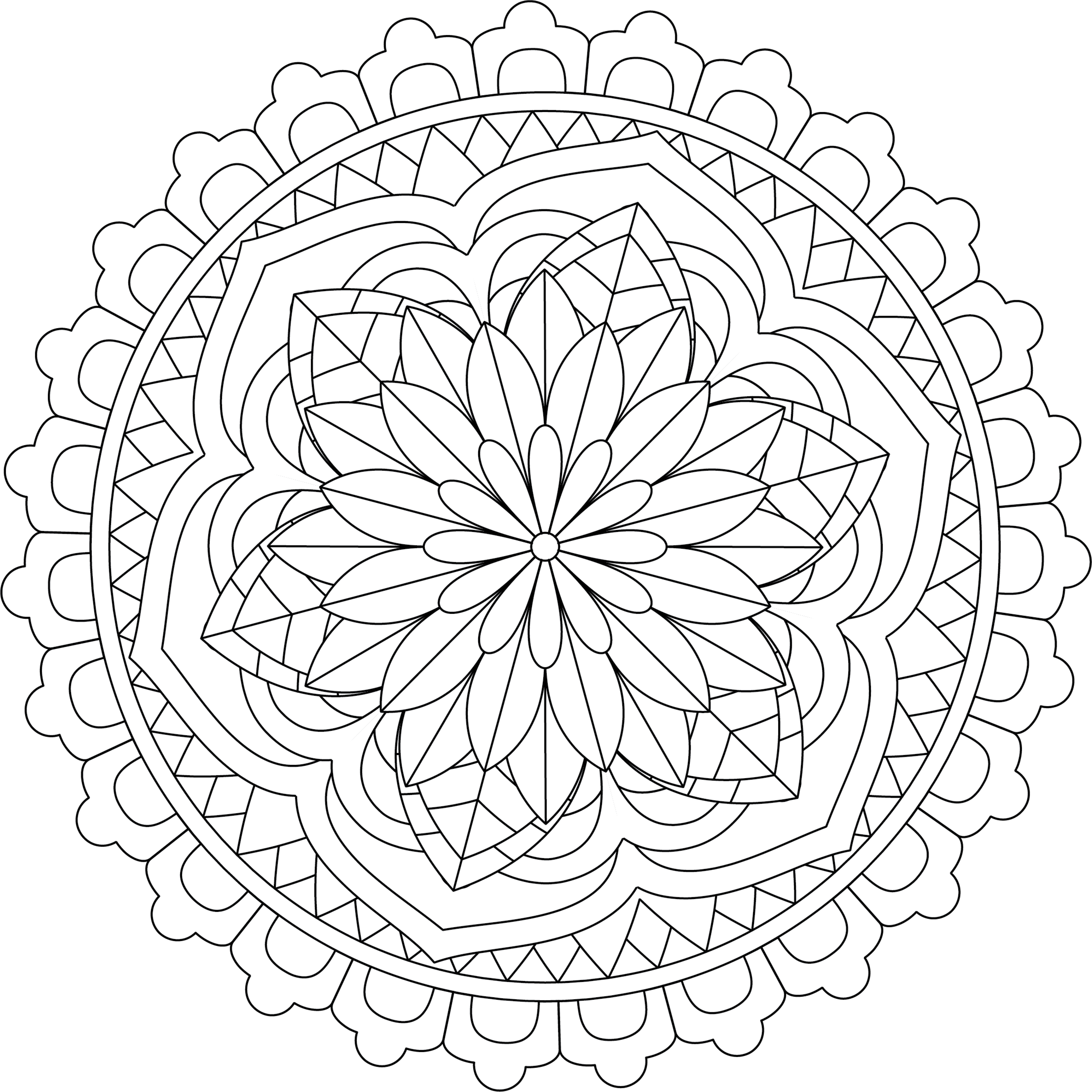 Colorist Heaven Mandala Coloring Book - CraftNest - Digital Crafting and Art