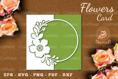 Floral Papercut Card SVG Bundle - CraftNest - Digital Crafting and Art