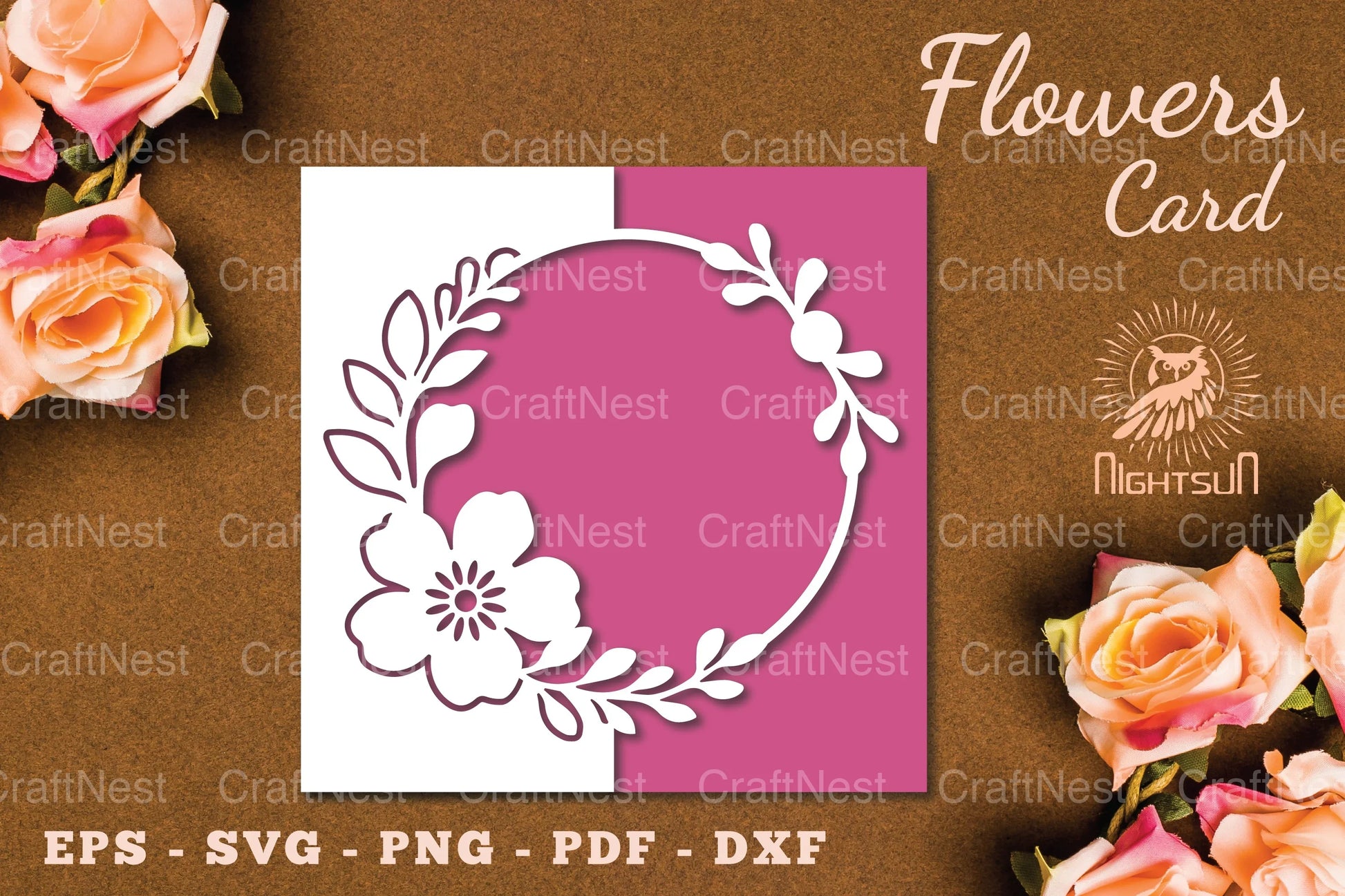 Floral Papercut Card Clipart Bundle - CraftNest - Digital Crafting and Art