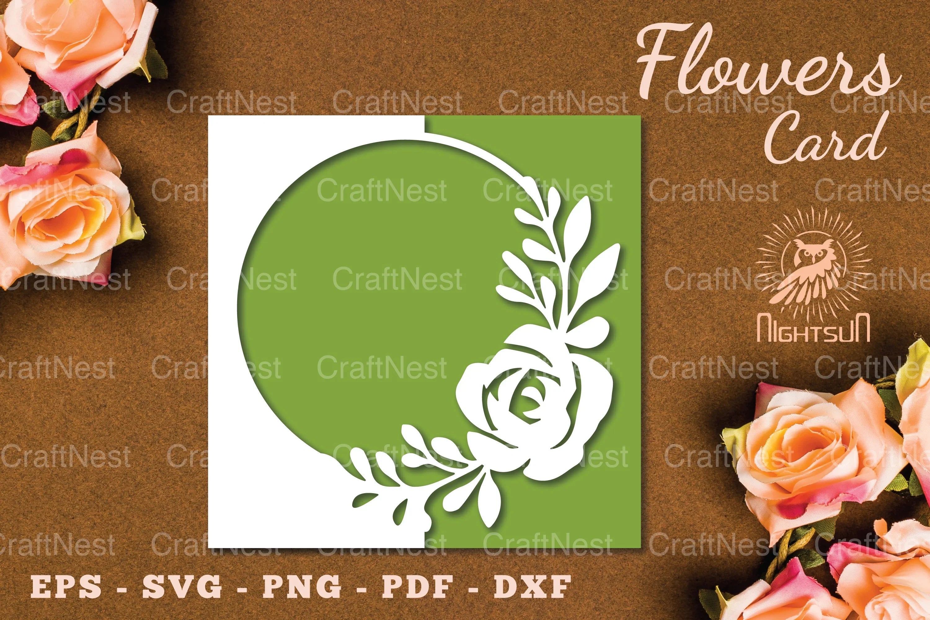 Floral Papercut Card SVG Bundle - CraftNest - Digital Crafting and Art