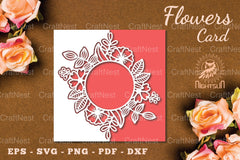 Floral Papercut Card SVG Bundle - CraftNest - Digital Crafting and Art