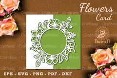 Floral Papercut Card SVG Bundle - CraftNest - Digital Crafting and Art
