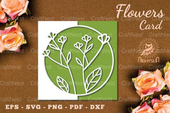 Floral Papercut Card SVG Bundle - CraftNest - Digital Crafting and Art