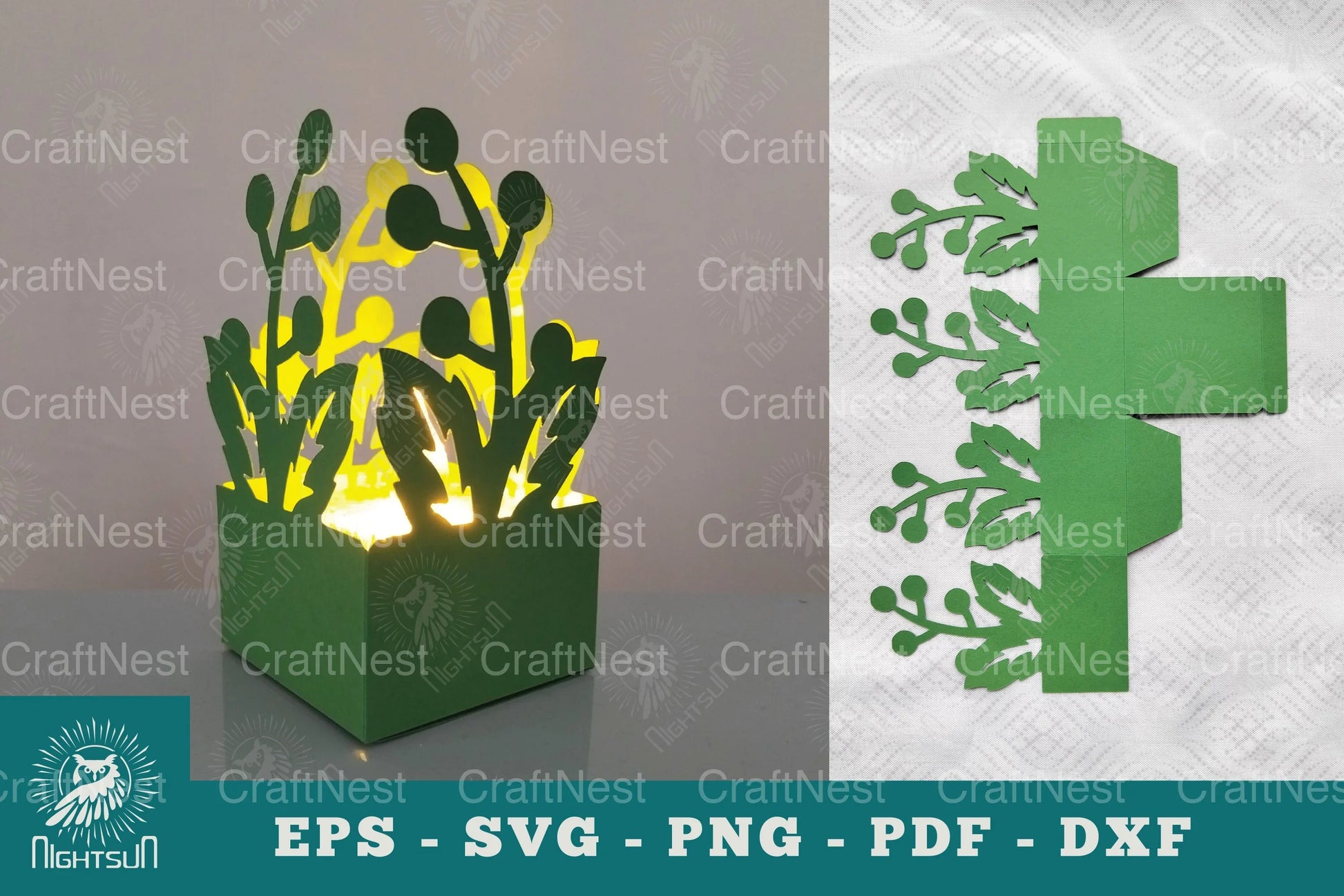 Floral Papercut Lantern Clipart Bundle - CraftNest - Digital Crafting and Art