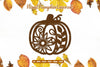 Floral Pumpkin Laser Cut SVG Clipart Bundle