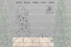 Floral Rabbit Laser Cut Home Decor Clipart Bundle - CraftNest - Digital Crafting and Art