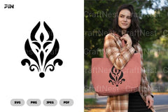 Floral Tribal Tattoo SVG Bundle - CraftNest - Digital Crafting and Art
