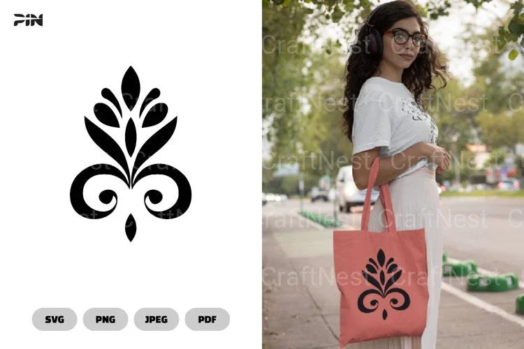 Floral Tribal Tattoo SVG Bundle - CraftNest - Digital Crafting and Art