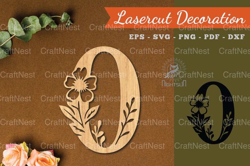 Floral Zero Lasercut Decoration Clipart Bundle - CraftNest - Digital Crafting and Art